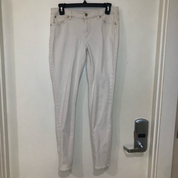 Two By Vince Camuto White Denim Jeans Size 4 - Picture 1 of 9